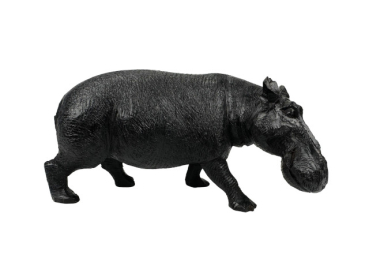 Handgeschnitztes Hippo aus Ebenholz